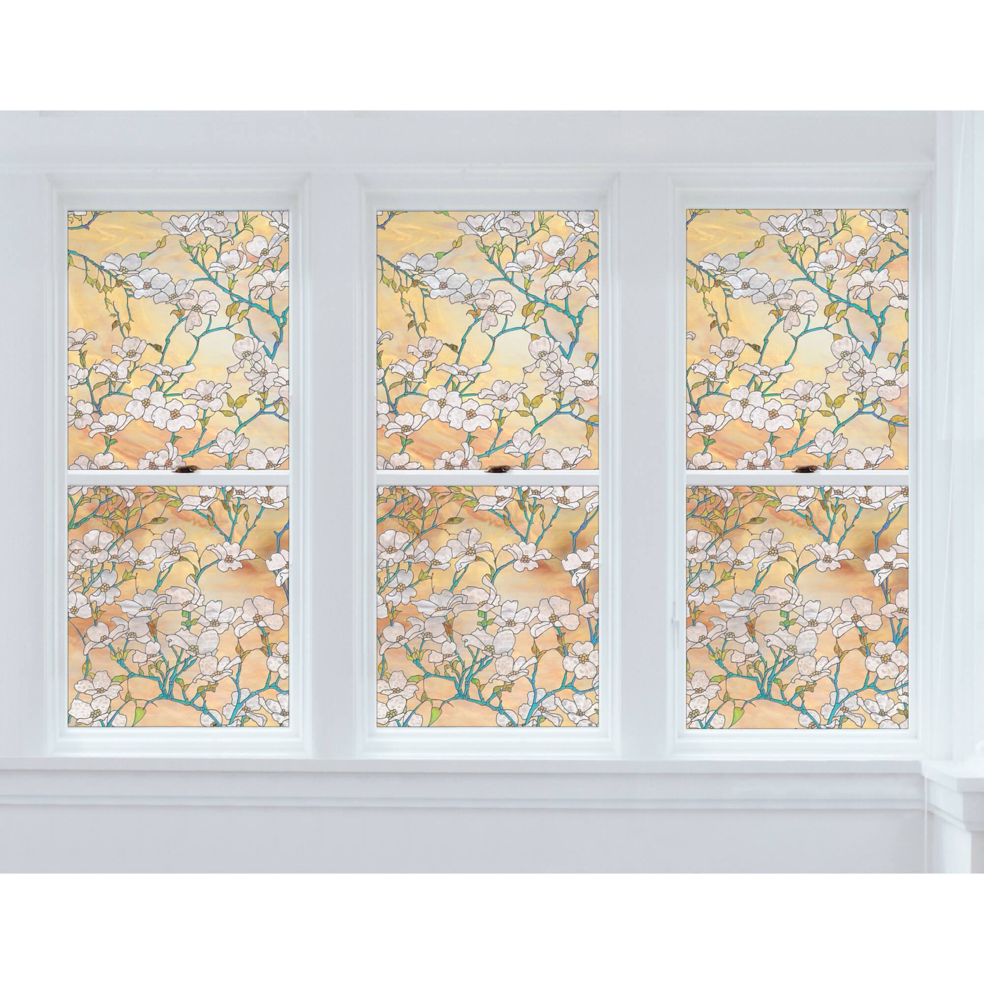 Brewster Dogwood Window Premium Film